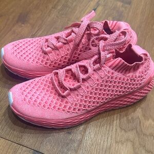 NOBULL Pink Knit Athletic Shoes